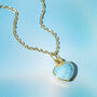 Healing Heart Turquoise Gemstone Necklace, thumbnail 6 of 10