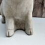 Adorable Pig Plant Pot Stone Indoor Planter Fun Pig Gift, thumbnail 2 of 10
