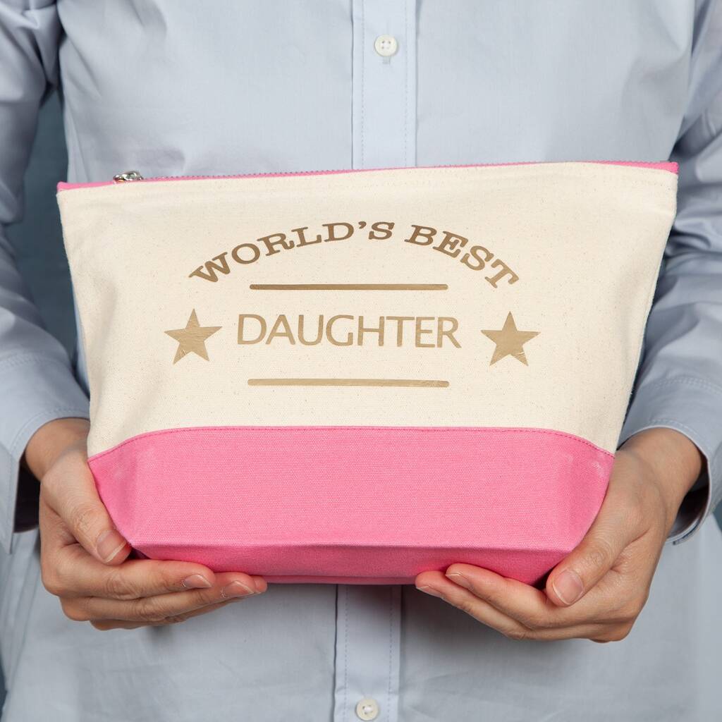Personalised The World's Best Wash Bag By attic