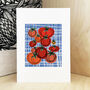 Heirloom Tomato Harvest Print A4 Kitchen Wall Art, thumbnail 1 of 3