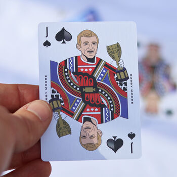 England Football Playing Cards, 5 of 12