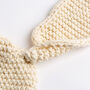 Baby Bunny Ear Hat Easy Knitting Kit Easter, thumbnail 5 of 10