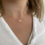Tiny Gold Star Necklace, thumbnail 8 of 11