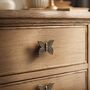 Vintage Monarch Butterfly Brass Knob, thumbnail 4 of 9