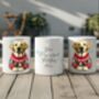 Personalised Labrador Retriever In Christmas Jumper Mug, thumbnail 2 of 2