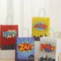 Superhero Party Bags And Optional Thank You Card Inserts, thumbnail 1 of 2