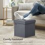 Small Ottoman Footstool With Hidden Storage, thumbnail 3 of 9