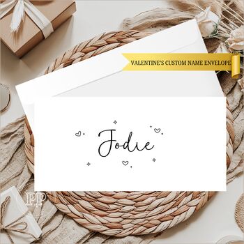 Personalised Valentine's Day Scratch Voucher, Valentine's Gift, 2 of 7