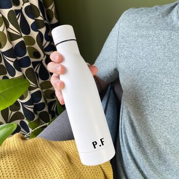 Personalised Cooling Insulated Drinks Bottle For Him, 9 of 12