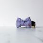 Vibrant Violet Tweed Bow Tie, thumbnail 2 of 3
