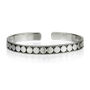 Maharaja Men's Sterling Silver Open Cuff, thumbnail 6 of 8