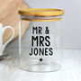 Personalised Free Text Glass Jar With Bamboo Lid, thumbnail 8 of 8