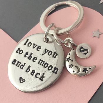 Moon And Back Keyring, 3 of 4