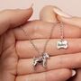 Personalised Schnauzer Sterling Silver Necklace, thumbnail 1 of 10