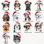 Personalised Ceramic Pet Dog Christmas Tree Decoration For Various Breeds, thumbnail 5 of 7