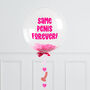 Personalised Hen Party Naughty Bubble Balloon, thumbnail 1 of 2