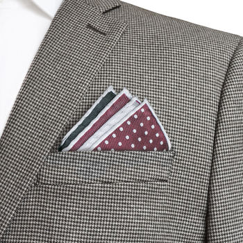 Luxury Versatile Men's Pocket Square For All Occasions, 9 of 12