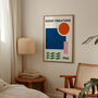 Good Vibrations Retro Abstract Art Print, thumbnail 1 of 3
