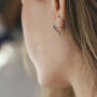 Seraphina Huggie Hoops, thumbnail 6 of 7