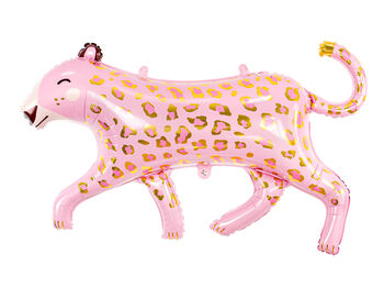 40' Pink Leopard Birthday Party Balloon, 2 of 2