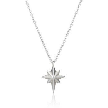 Personalised Guiding Star Necklace By Under the Rose