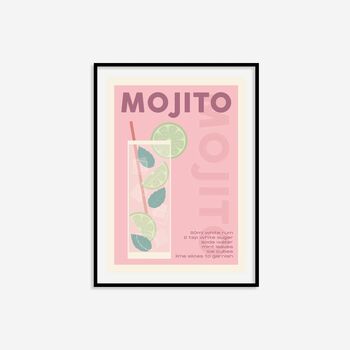 Mojito Cocktail Print, 9 of 10