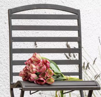 Hambledon Metal Slatted Chair, 2 of 4