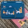 Doggy Friends Small Wooden Tray, thumbnail 2 of 7