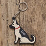 German Shepherd Key Ring Personalisation Available, thumbnail 2 of 4