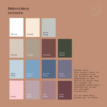 Personalised Nutmeg Luxury Cotton Baby Blanket, 7 of 10