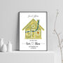 'This Is Our Home' Vibrant Location Map Print, thumbnail 2 of 12