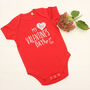 My First Valentine's Babygrow, thumbnail 1 of 3