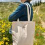 Organic Beach Bag With Personalisation, thumbnail 1 of 4