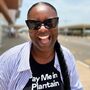 Pay Me In Plantain T Shirt Unisex Black, thumbnail 1 of 3