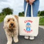 Personalised My Lush Puppy Tote Bag, thumbnail 2 of 9