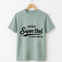 Personalised Father's Day Daddy T Shirt Super Dad, thumbnail 2 of 4