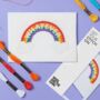 Whatever Rainbow Easy Cross Stitch Kit, thumbnail 2 of 3