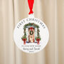 Personalised First Home Christmas Bauble Decoration, thumbnail 2 of 8