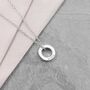 Personalised Mini Ring Necklace, thumbnail 9 of 9