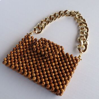 Beaded Purse With Chain Link Strap, 12 of 12