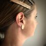 Abstract Shape Stud Earrings 'Spice', thumbnail 3 of 7