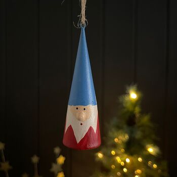 Tomte Gnome Single Hanging Decoration, 8 of 8