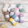 Cotton Candy Yarn 50g Ball | 100% Cotton Blend, thumbnail 2 of 12