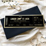 Gold Or Silver Personalised Boarding Pass, thumbnail 2 of 4