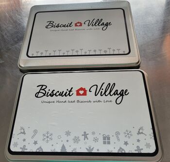Personalised Cricket Biscuit Tin, 4 of 4