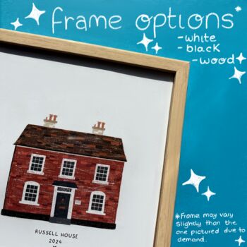 Personalised Illustrated House Print, Home Illustration, 3 of 5