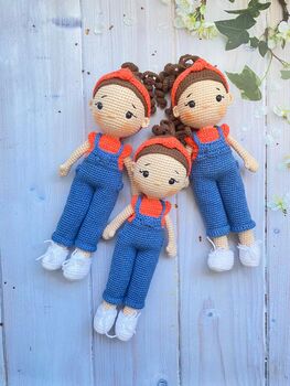 Ms. Rachel Doll, Handmade Toys For Kids, 2 of 8