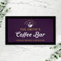 Personalised Coffee Bar Runner Gift For Coffee Lover, thumbnail 1 of 2