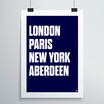 London Paris New York Print, 3 of 4