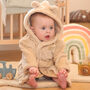 Personalised Baby Dressing Gown Bear, thumbnail 7 of 10
